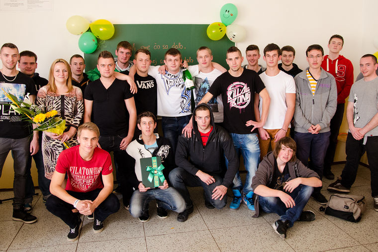 Stužková slávnosť - 4.BM (21.11.2014)